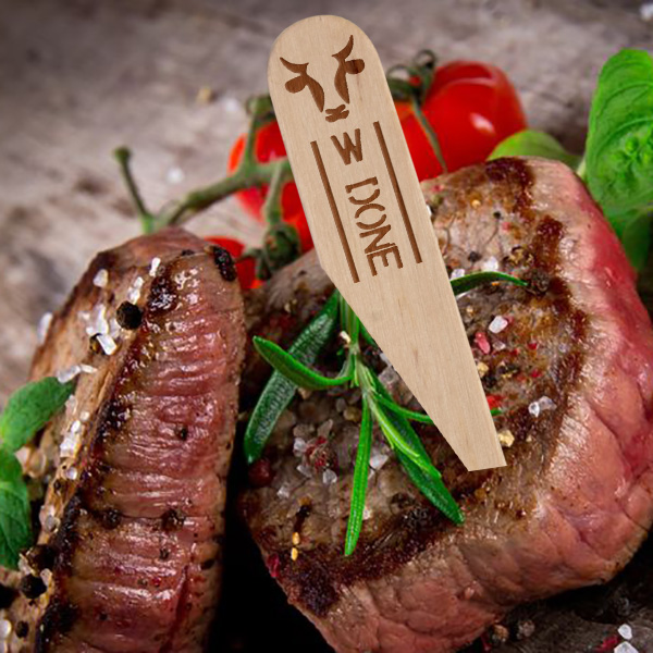 Bamboo Steak Markers